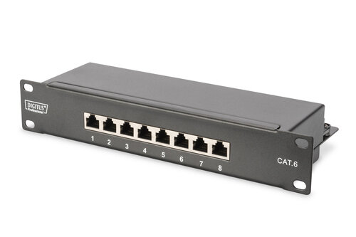DIGITUS Netzwerk-Set 254 mm (10")-12HE, 312x300mm (B x T)