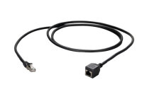 EFB RJ45 Patchkabelverl. S/FTP, Cat.6A, AWG26, LSZH, 1m,  sw