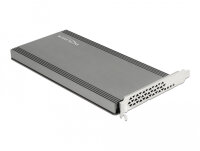 DELOCK PCI Express x16 Karte > 4x intern NVMe M.2 Key M