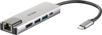 D-Link DUB-M520  5-in-1 USB-C Hub mit HDMI/USB-PD/GBE retail