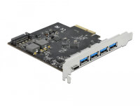 DELOCK PCI Express x4 Karte > 1x USB Type-C +4x Typ-A...