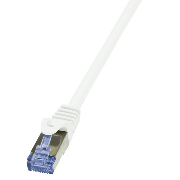Logilink PrimeLine Patchkabel CAT6A S/FTP 500MHz AWG26 PIMF 10m weiß