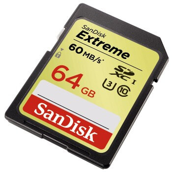 64GB SanDisk ExtremeVideo SDHC