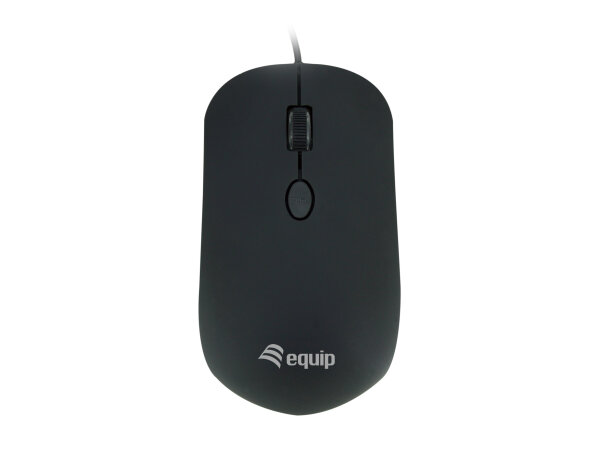 Equip Komfortmaus USB-A Stecker            L+R 1.50m schwarz