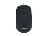 Equip Komfortmaus USB-A Stecker            L+R 1.50m schwarz
