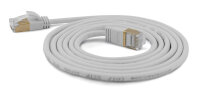 Wantec Patchkabel SSTP CAT7 Ste. CAT6a d=4mm  3,00m  grau