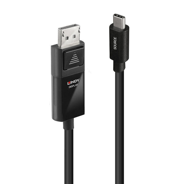 LINDY USB Typ C an Displayport 4K60 Adapterkabel mit HDR 3m