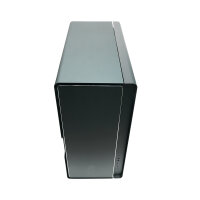 AZZA PC Gaming Gehäuse Midi ATX Cast 808B Aluminium...