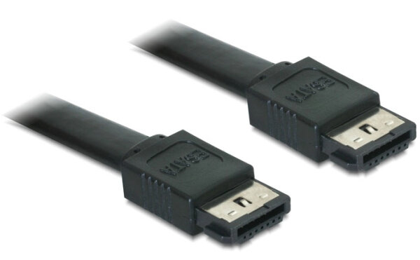 Delock eSATA zu eSATA Kabel 2m