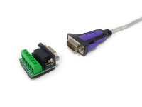 Equip Adapter USB-A->Serial RS422/RS485 FTDI   St/St...