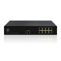 LevelOne Switch  8xGE/2xSFP                   19"...
