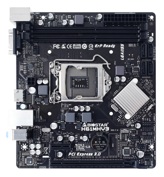 Biostar H61MHV3                      (H61,S1155,mATX,DDR3)