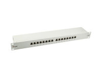 Equip 19" Patchpanel 16xRJ45 Cat5e FTP 1U    1000MHz...