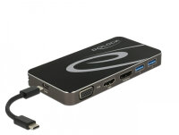 DELOCK USB Type-C 3.2 Dockingstation 4K HDMI + DP USB Hub