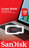 128GB USB 2.0 SanDisk Cruzer