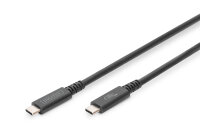 DIGITUS USB 4.0 Typ-C Anschlusskabel 0,8m, 8K
