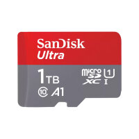 SD MicroSD Card   1TB SanDisk Ultra Class 10 inkl. Adapter