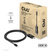 Club3D Kabel   MiniDP 1.4 > HDMI           1,8m 8K60Hz...