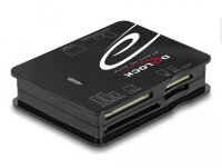 DELOCK USB 2.0 Card Reader für CF/SD/Micro SD/MS/xD/M2