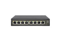 LevelOne PoE+Switch  8xGE PoE+       120W Hilbert SL managed