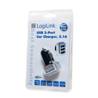 Logilink USB Universal Netzteil, 5100 mAh,3-fach USB