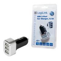 Logilink USB Universal Netzteil, 5100 mAh,3-fach USB