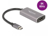 DELOCK Adapter USB-C > HDMI (DP Alt Mode) 8K mit HDR