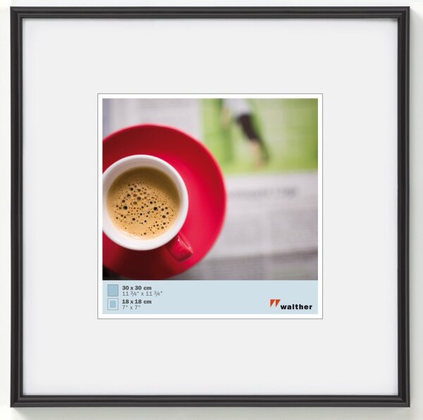 Walther Galeria 30x30cm black