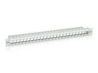 Equip 19" Patchpanel 24xKeystones  FTP 1U  LSA/110...