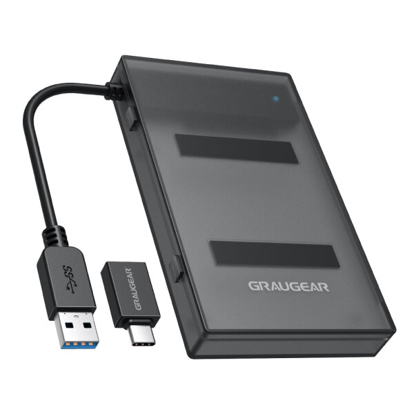 GRAUGEAR USB-A/C 3.1 Adapterkabel  2,5" SATA SSD/HDD