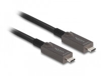 DELOCK Aktives Optisches USB-C Video + Daten + PD Kabel 5 m