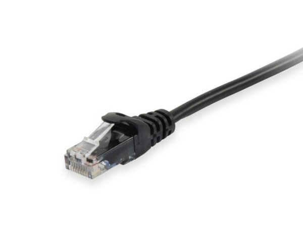 Equip Patchkabel Cat6A      U/UTP 2xRJ45 10.00m schwarz LSZH Polybeutel