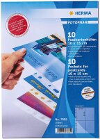 HERMA Postkartenhüllen 10x15 cm