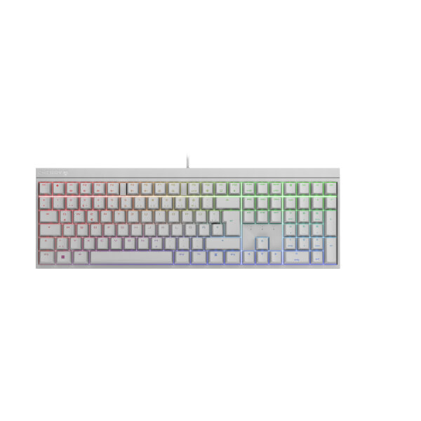 CHERRY TAS MX 2.0S RGB Corded DE-Layout weiß MX RED