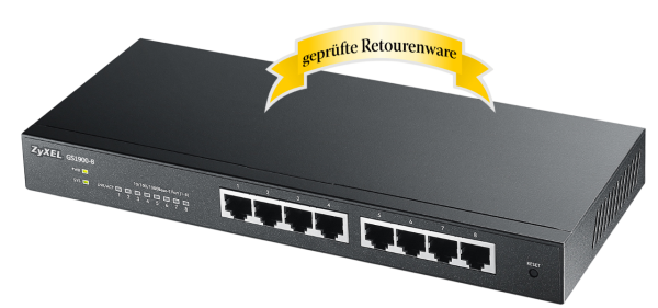 ZyXEL GS1900-8 Desktop Switch 8-Port Sonderware