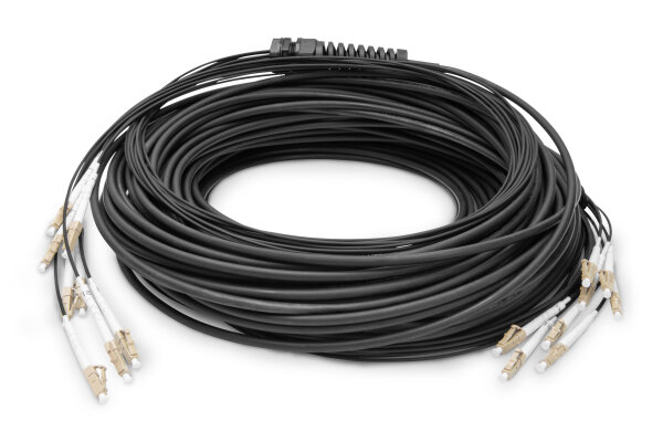 DIGITUS LWL Patchkabel LC->UPC 50m  Vorkonfektioniert OM4 8