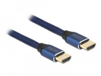 DELOCK Ultra High Speed HDMI Kabel 48Gbps 8K 60Hz blau 2m