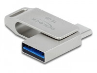 DELOCK USB 3.2 Stick 1 USB-C + Typ-A 16 GB -...