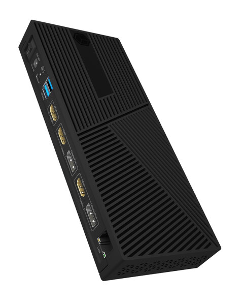 Dockingstation IcyBox Hybrid mit dreifacher Videoausgabe retail