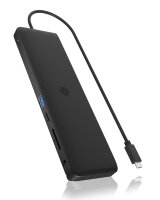 Dockingstation IcyBox USB Type-C mit dreifach...