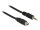 DELOCK Klinke 3,5mm Bu. Einbau>Klinke 3,5mm Steck. 3Pin 1m