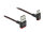 DELOCK USB-A 2.0 Stecker zu USB-C Stecker gewinkelt 0,5m SW