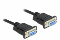DELOCK Seriell RS-232 D-Sub9 BU<BU Nullmodem schmale...