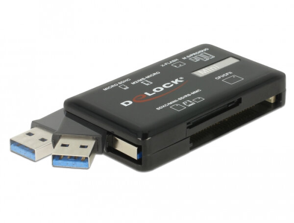 DELOCK USB 5Gbps Card Reader CF/SD/Micro SD/MS/M2/xD