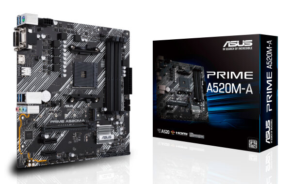 ASUS PRIME A520M-A II/CSM                (AMD,AM4,DDR4,mATX)