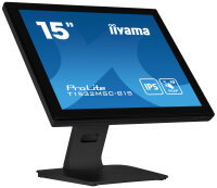IIYAMA 38.0cm (15")   T1532MSC-B1S  4:3  M-Touch...