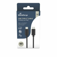 MediaRange Lade- & Datenkabel USB 3.0 PowDel. 5Gbit/s...