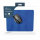 MediaRange Mausunterlage flach 250x220x3mm blau