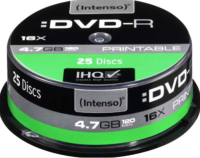 Intenso DVD-R 4.7GB 16x 25er