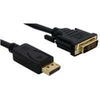 DELOCK Displayport Kabel DP -> DVI(24+1) St/St 3.00m...